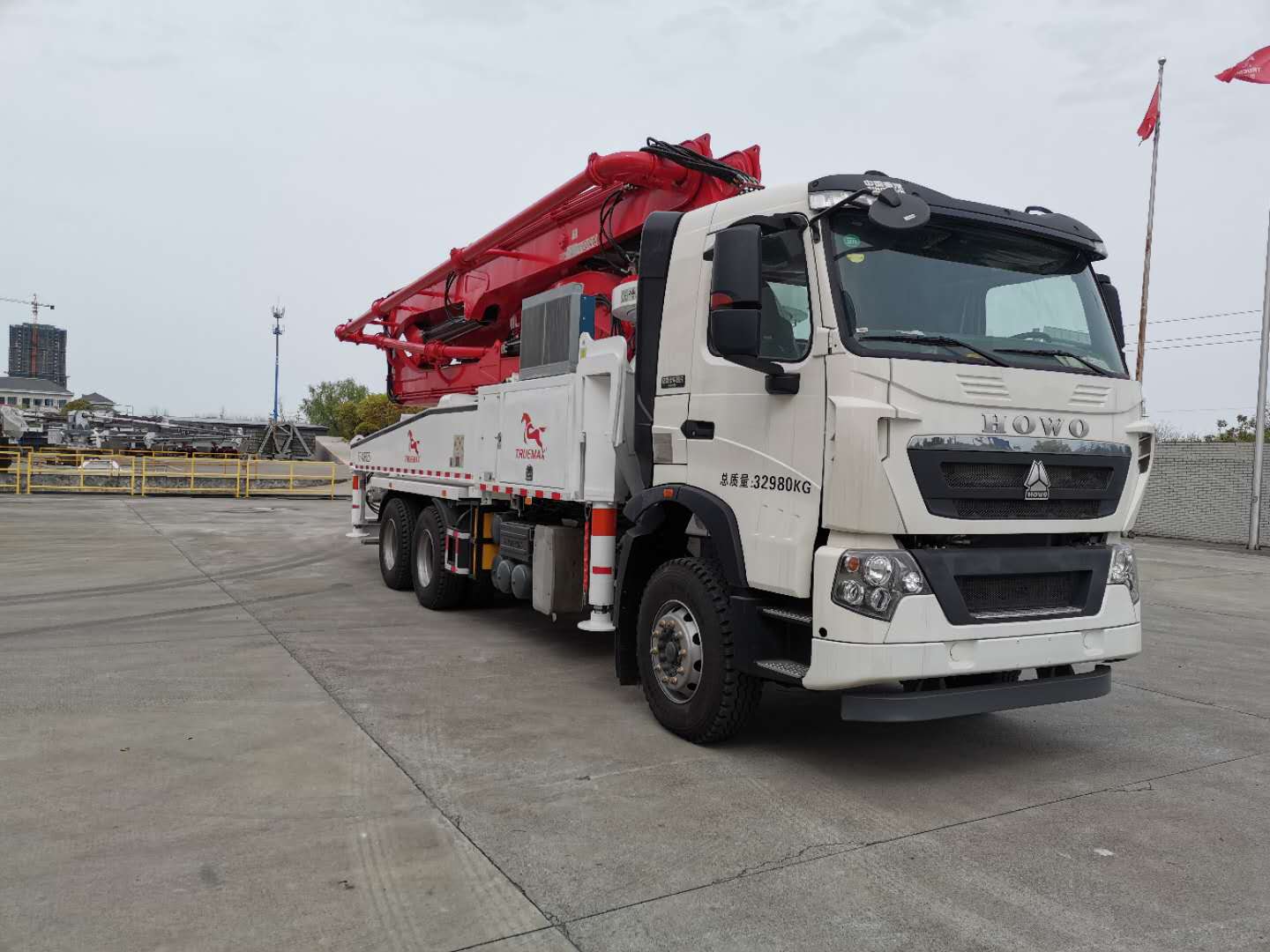 混凝土泵車 混凝土泵車