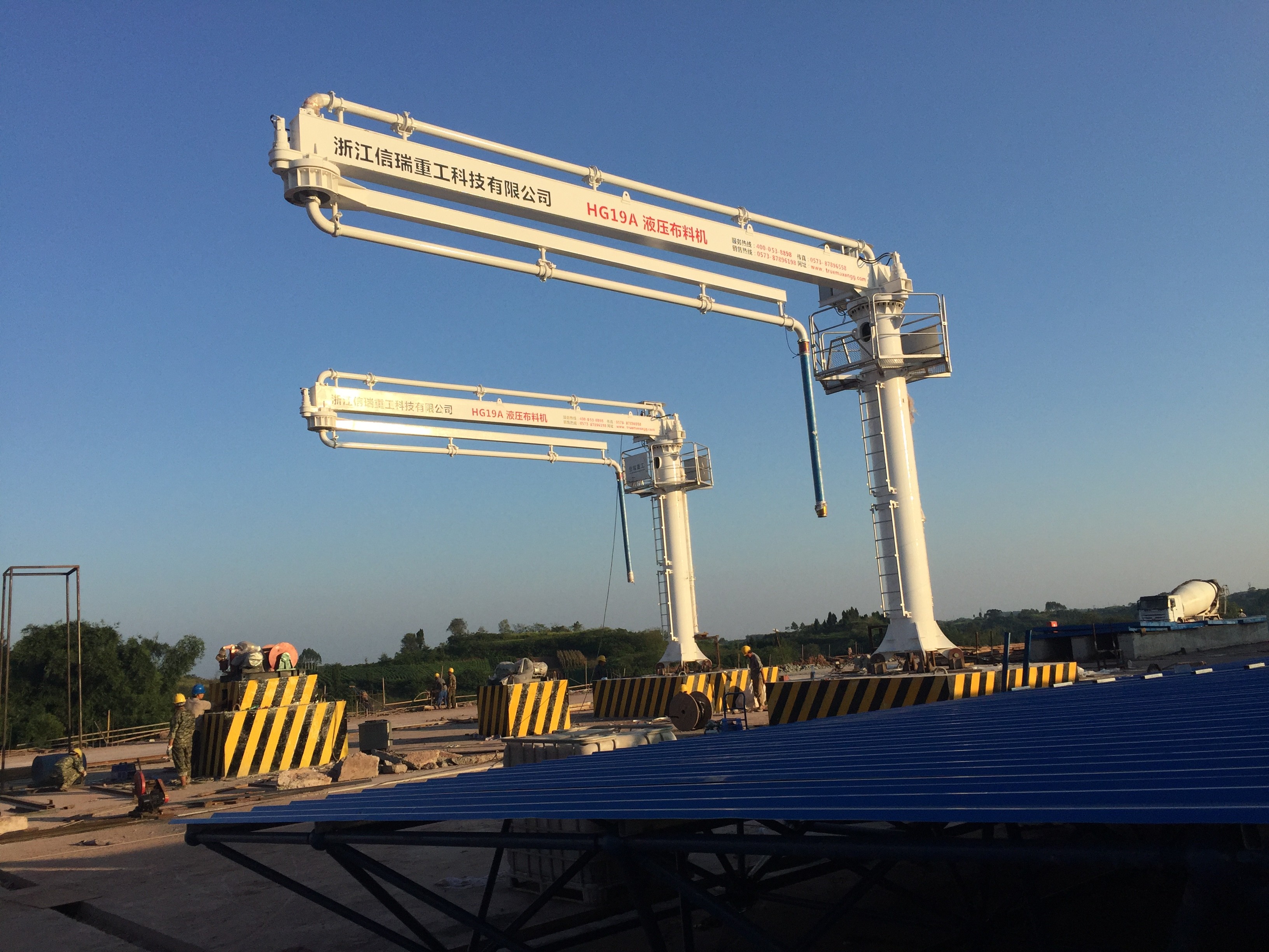 預(yù)制梁液壓布料機(jī)